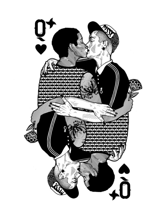 Ilstración LQTBIAQ+ Love Is resistence