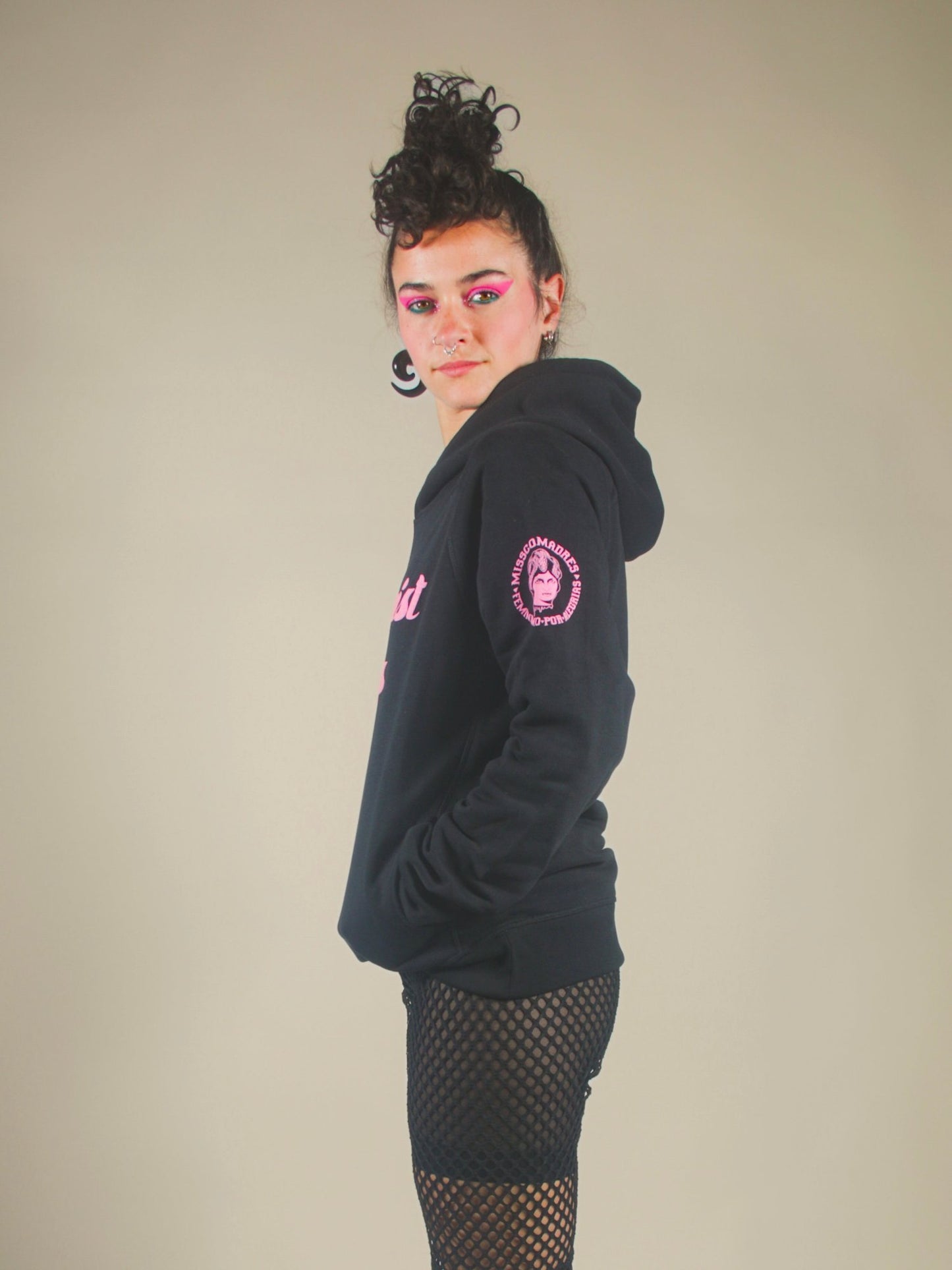 Sudadera negra ecológica