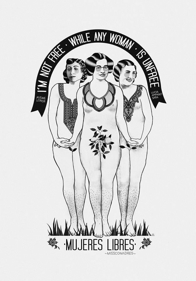 Ilustración Mujeres Libres