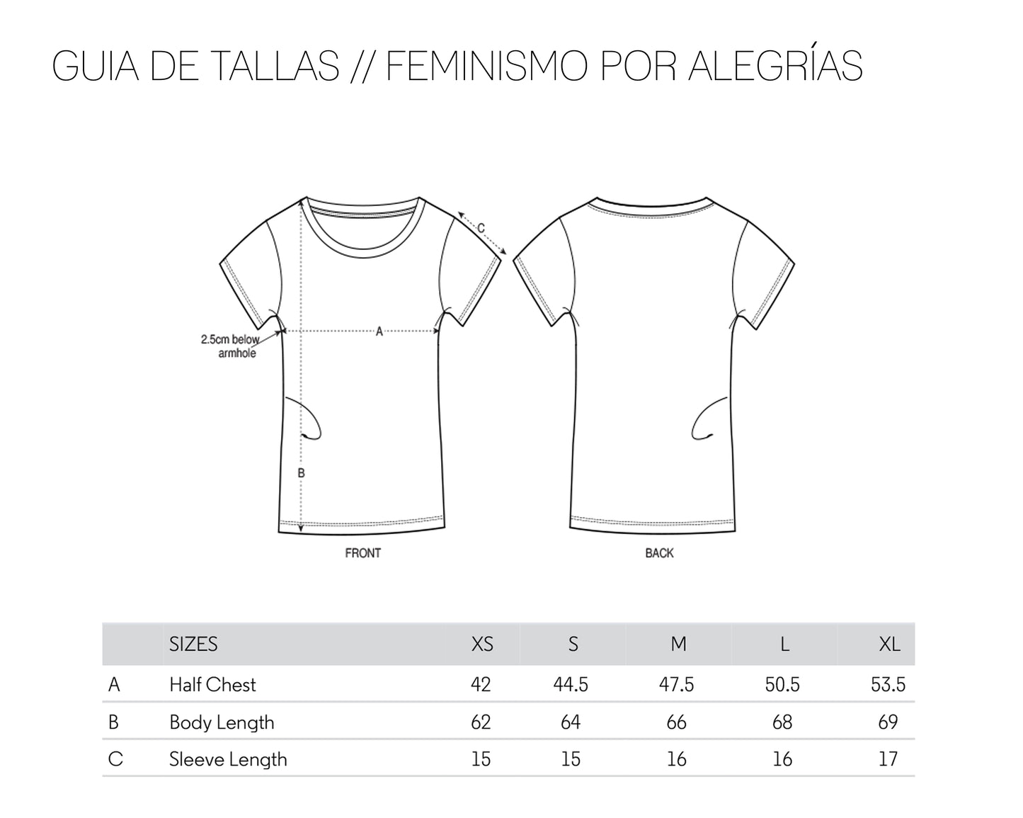 Feminismo por Alegrías