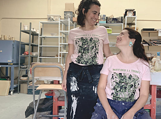 Camiseta ecofeminista algodón organico