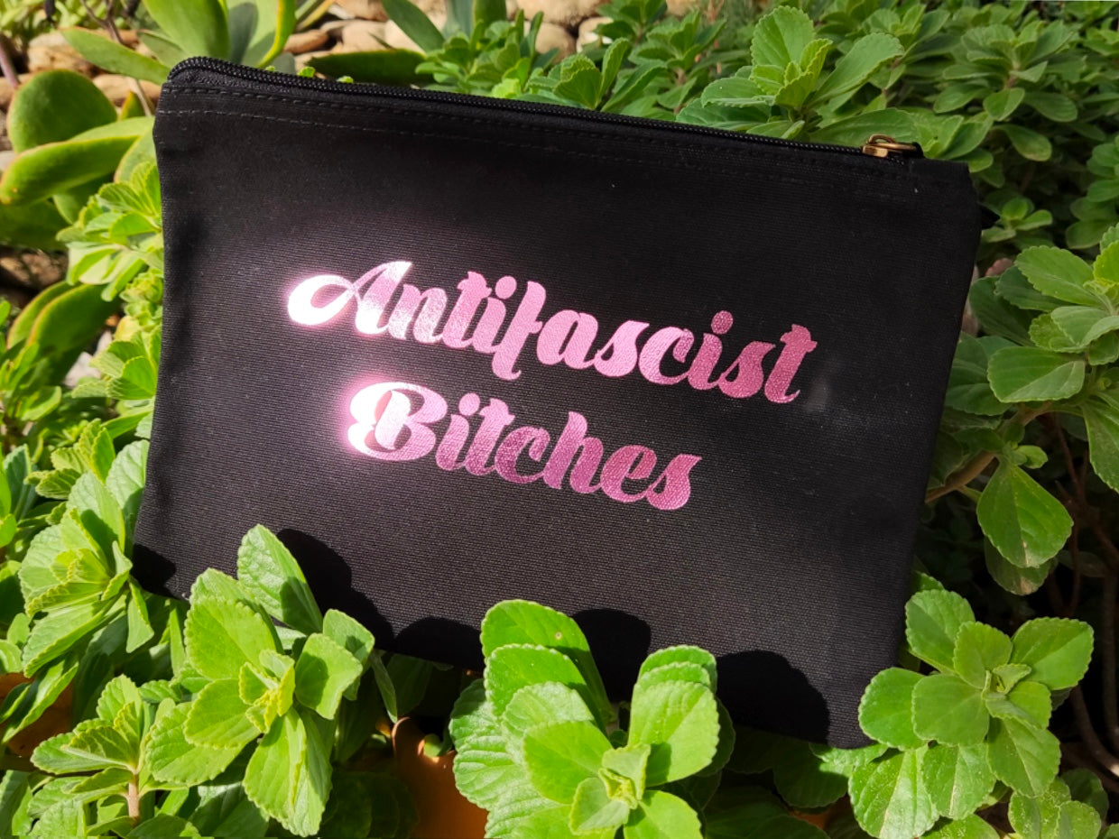 Estuche negro algodón