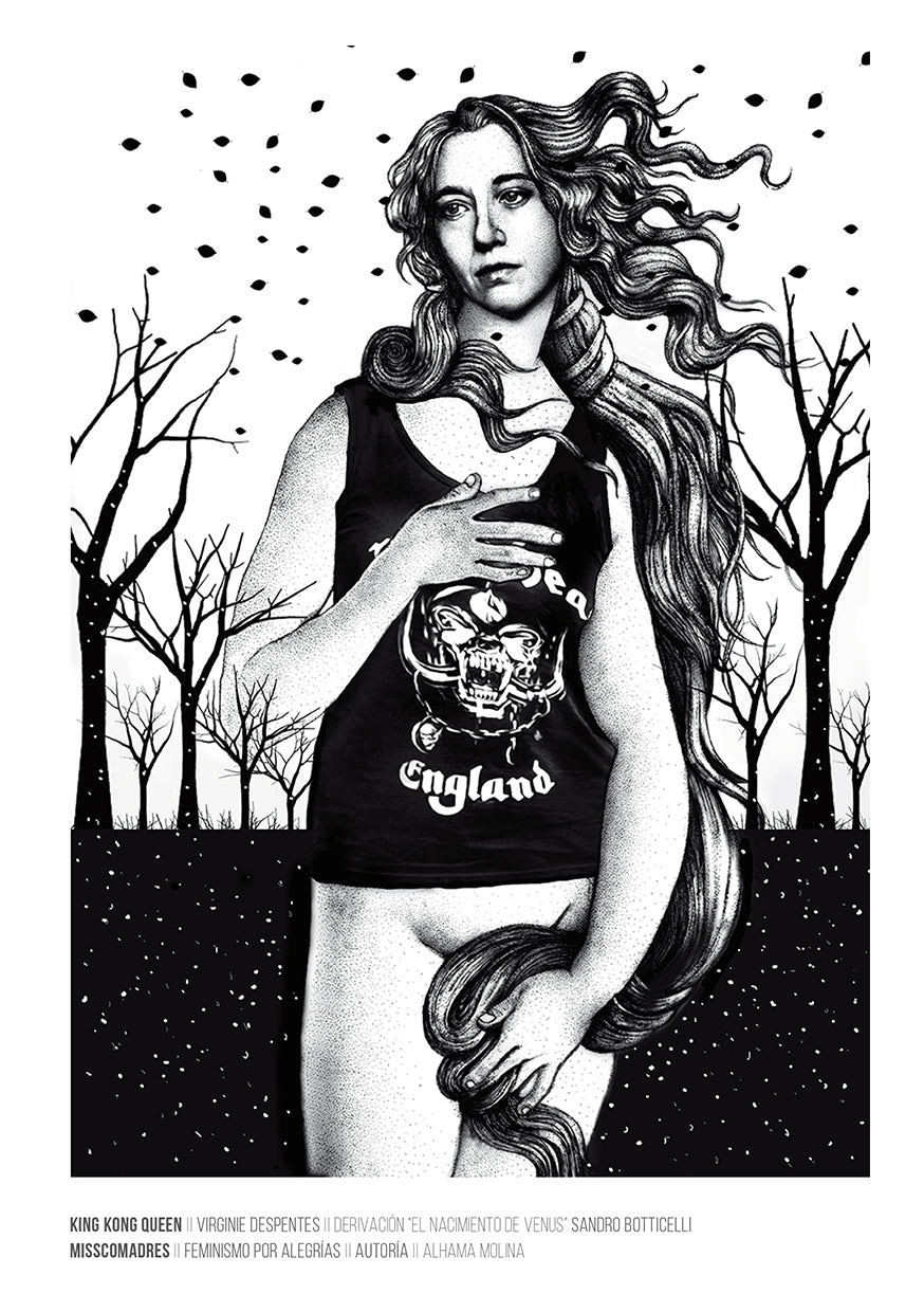 // Ilustración // king Kong Queen // Feminism Is Beautiful