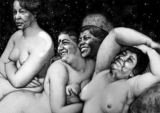 // Ilustración // Eco party en el hammán // Feminism Is Beautiful