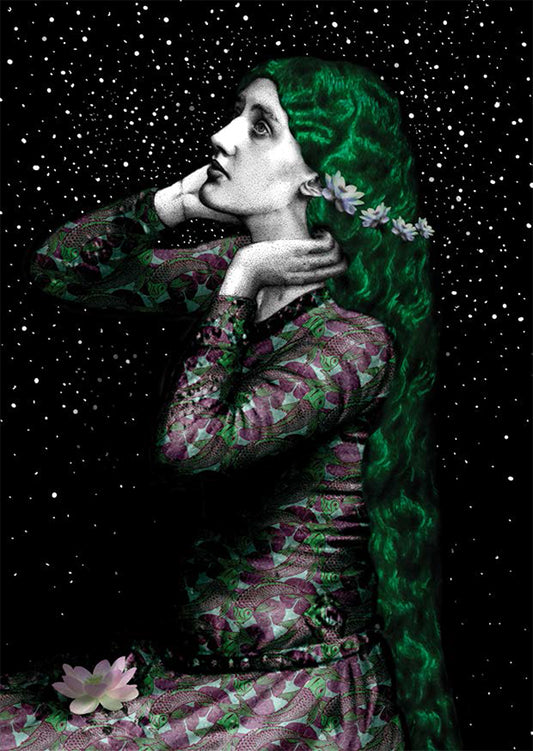 // Ilustración // Ninfa de la fuente siempre húmeda // Feminism Is Beautiful