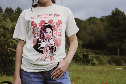 Camiseta ecológica comerco justo feminista