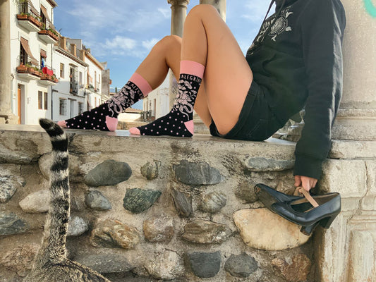 Feminismo por Alegrías // Calcetín