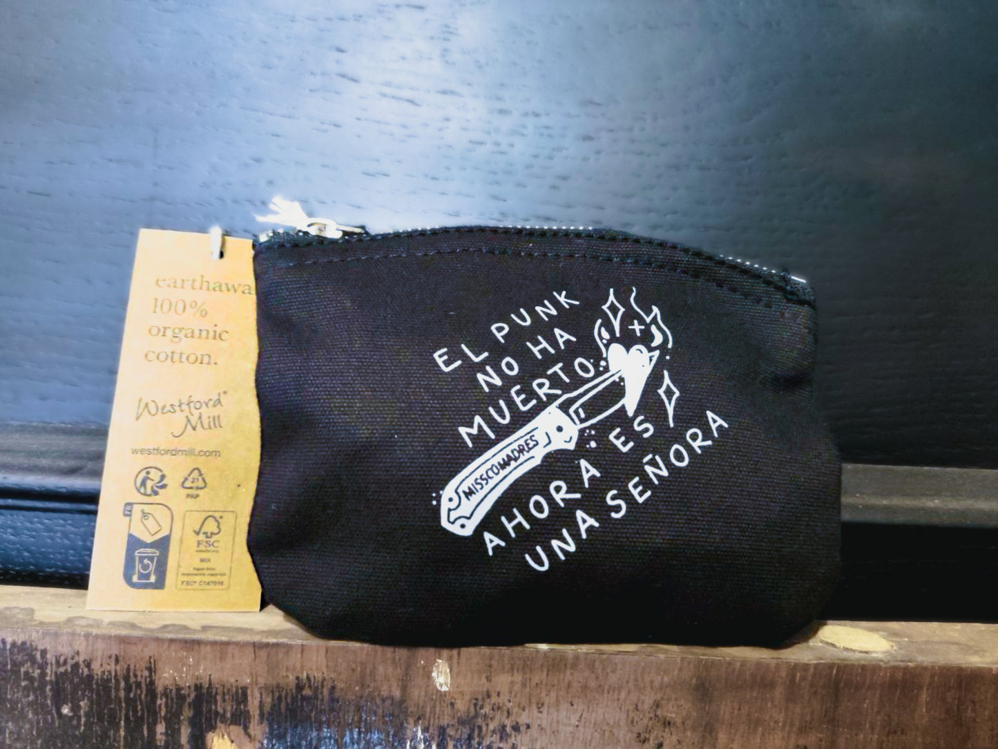 Señoras Punk // monedero negro