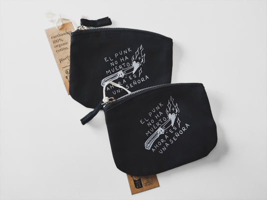 Señoras Punk // monedero negro