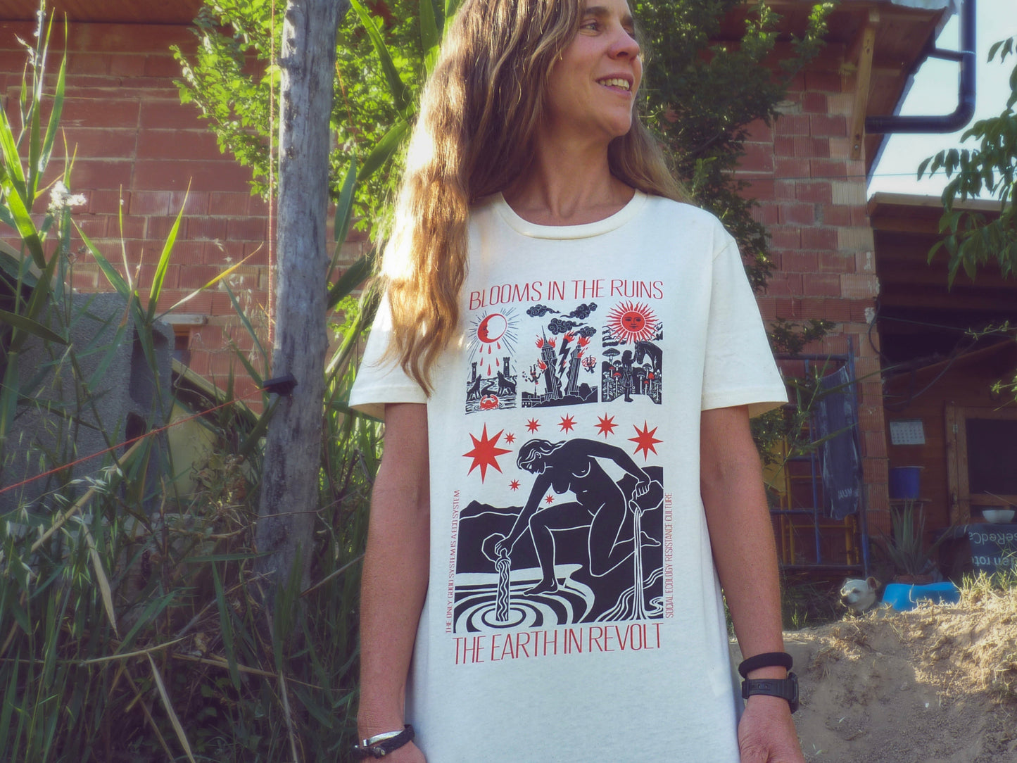 Camiseta ecológica, ecofeminista otro futuro posibles