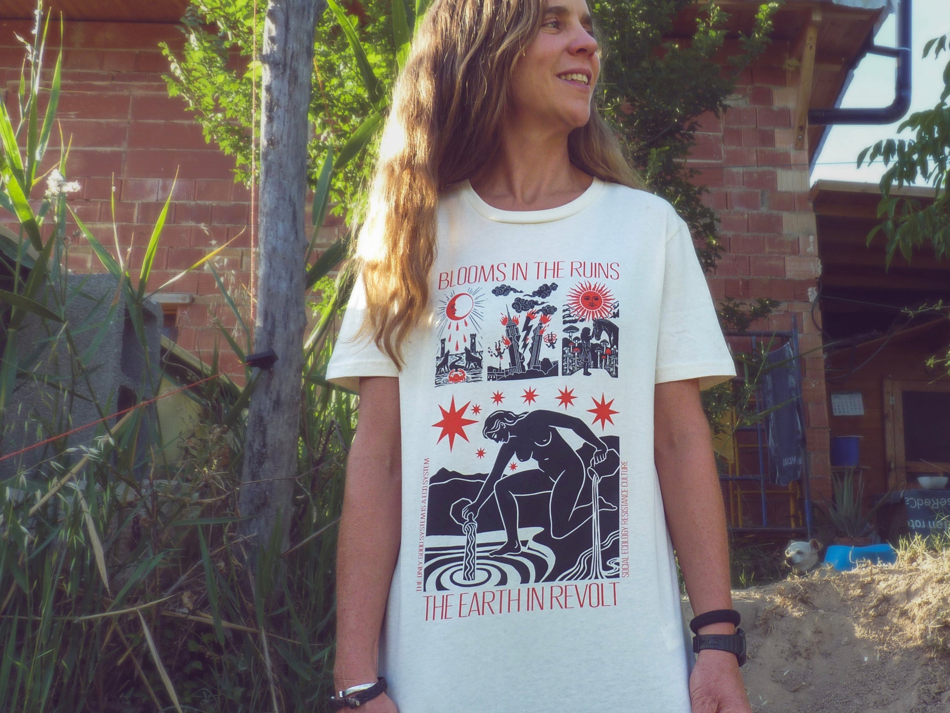 Camiseta ecológica, ecofeminista otro futuro posibles